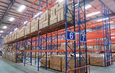 惠州重型货架现场图